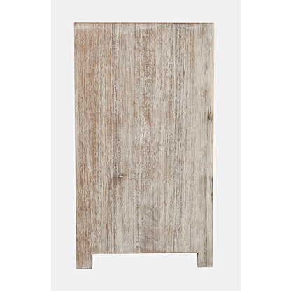 Gramercy Mid-Century Modern Chevron Three Door 60" Accent Cabinet