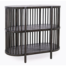 Rhapsody Mid-Century Modern 36" Open Storage Console Bookcase
