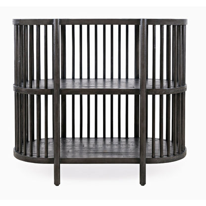 Rhapsody Mid-Century Modern 36" Open Storage Console Bookcase