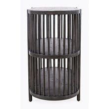 Rhapsody Mid-Century Modern 36" Open Storage Console Bookcase