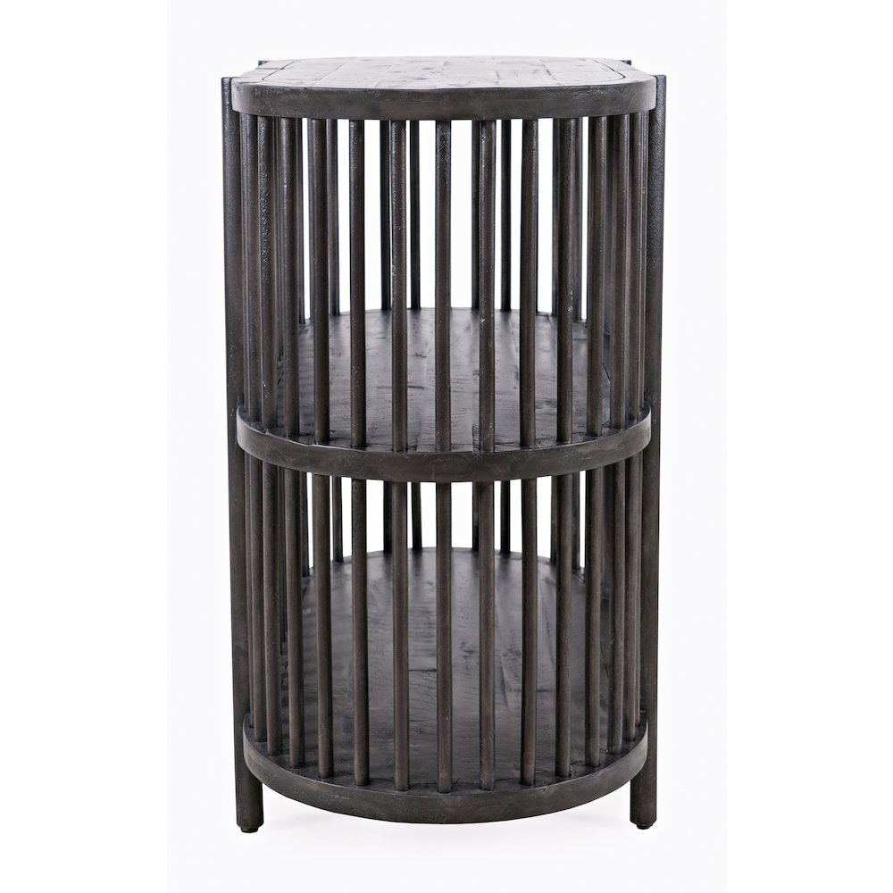 Rhapsody Mid-Century Modern 36" Open Storage Console Bookcase