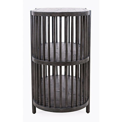 Rhapsody Mid-Century Modern 36" Open Storage Console Bookcase