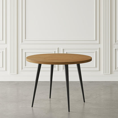 Prelude 42" Round Modern Solid Acacia Wood Dining Table