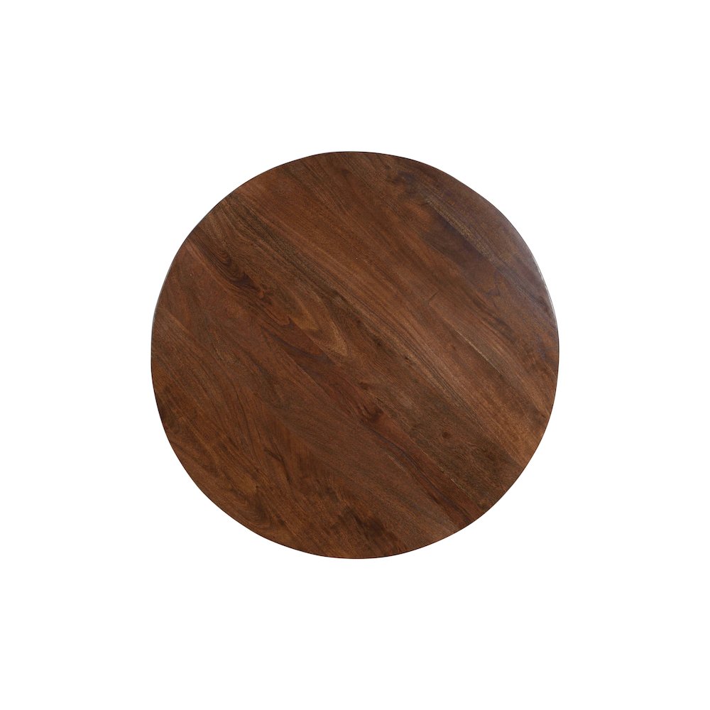 Prelude 42" Round Modern Solid Acacia Wood Dining Table