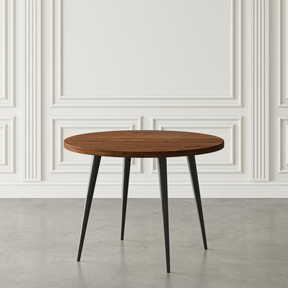 Prelude 42" Round Modern Solid Acacia Wood Dining Table