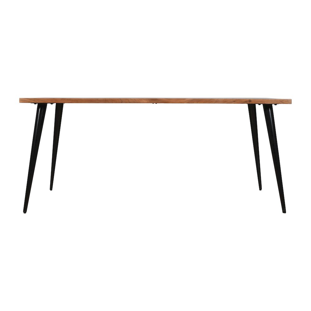 Prelude 70" Mid-Century Modern Solid Acacia Wood Dining Table