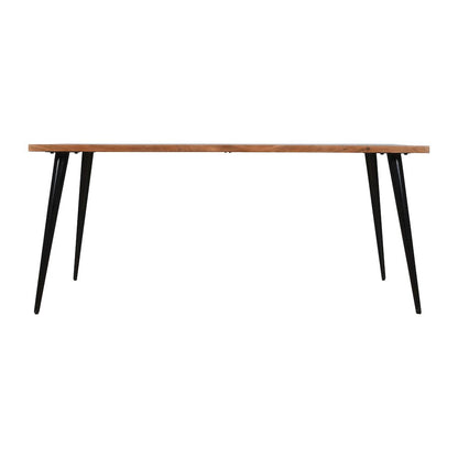 Prelude 70" Mid-Century Modern Solid Acacia Wood Dining Table
