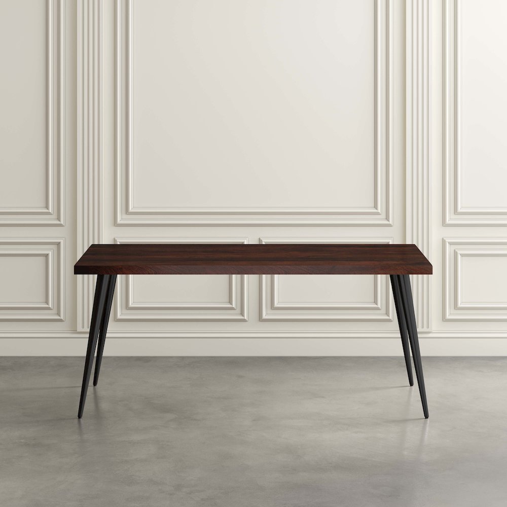 Prelude 70" Mid-Century Modern Solid Acacia Wood Dining Table