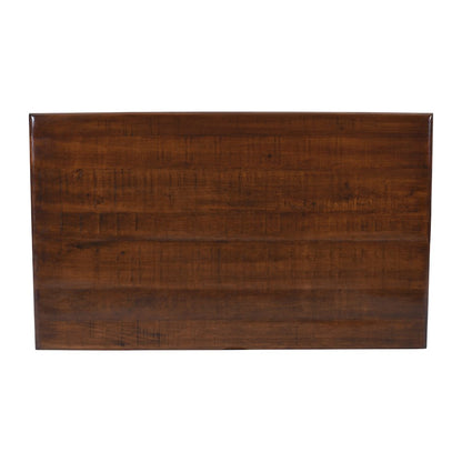 Larson Modern Industrial 50" Solid Wood Coffee Table with Storage
