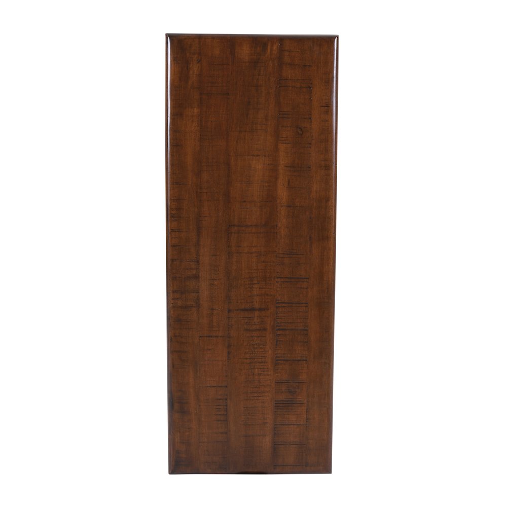 Larson Modern Industrial 48" Solid Wood Sofa Table with Storage