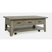 Rustic Farmhouse Solid Wood 50" Coffee Table