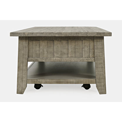 Rustic Farmhouse Solid Wood 50" Coffee Table