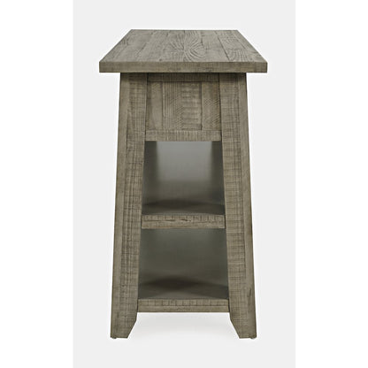 Rustic Farmhouse Solid Wood 50" Sofa Table with Drawers and Two Shelves