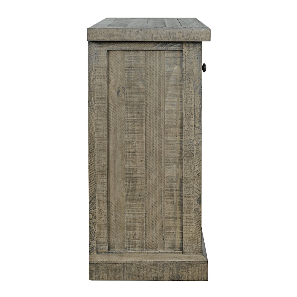Telluride Rustic Farmhouse Solid Wood 32" Electric Fireplace TV Stand Console
