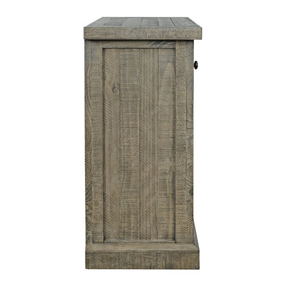 Telluride Rustic Farmhouse Solid Wood 32" Electric Fireplace TV Stand Console