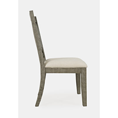 Telluride Rustic Farmhouse Solid Wood Dining Chair (Set of 2)