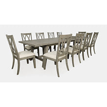 Telluride Eleven Piece Rustic Farmhouse Solid Wood 127" Extendable Dining Set