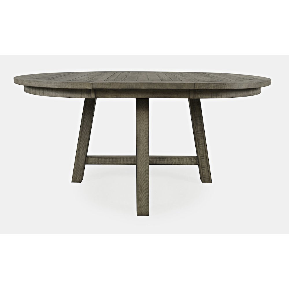 Rustic Farmhouse Solid Wood Seven Piece Counter Height Dining Table Set