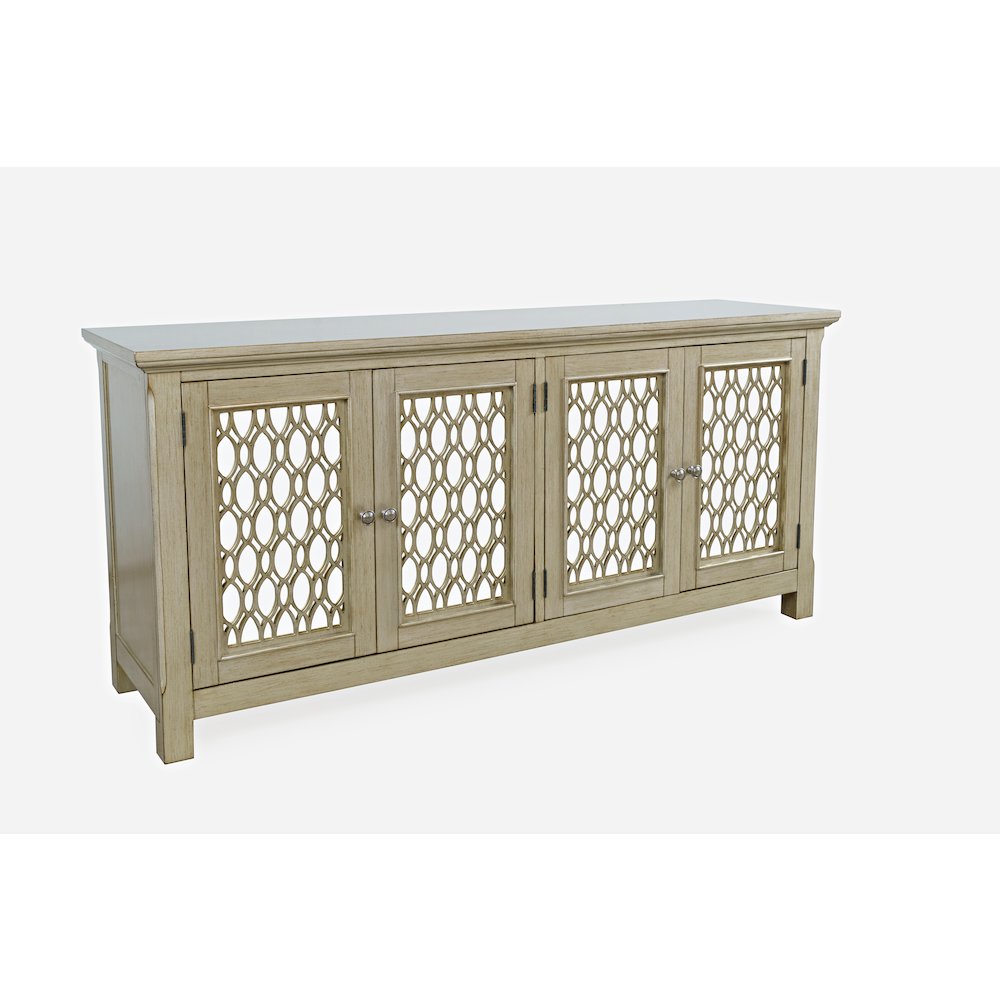 Isabella 69" Luxury Mirrored Sideboard Storage Cabinet