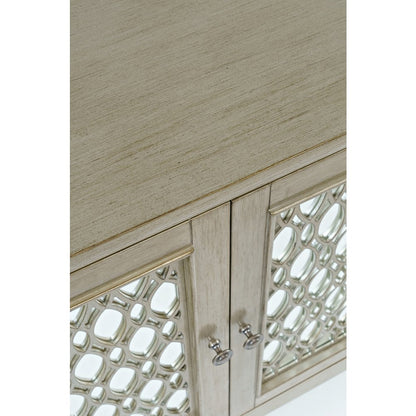 Isabella 69" Luxury Mirrored Sideboard Storage Cabinet