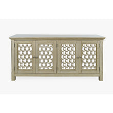Isabella 69" Luxury Mirrored Sideboard Storage Cabinet