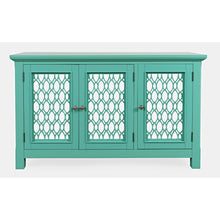 Isabella 54" Luxury Mirrored Accent Storage Cabinet