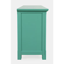 Isabella 54" Luxury Mirrored Accent Storage Cabinet