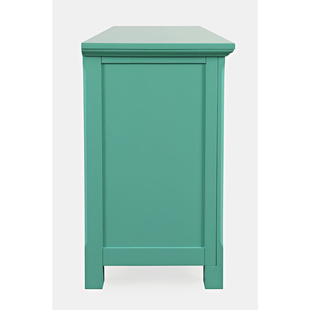 Isabella 54" Luxury Mirrored Accent Storage Cabinet