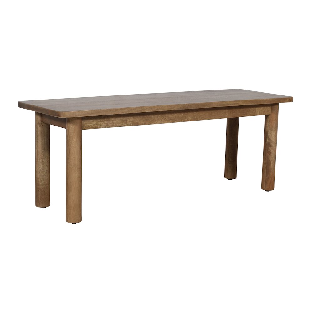 Bodhi 50" Rustic Solid Wood Dining Bench