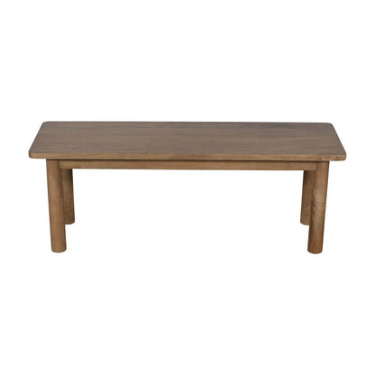 Bodhi 50" Rustic Solid Wood Dining Bench