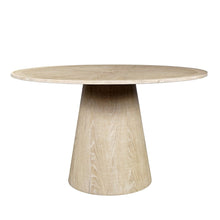 Bonn Mid-Century Modern 50" Round Pedestal Dining Table