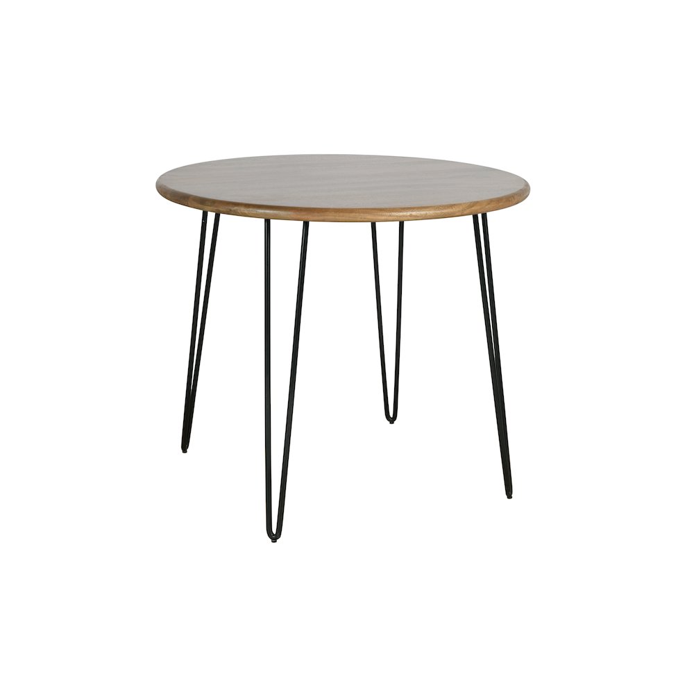 Brennan 42" Round Modern Contemporary Solid Wood Counter Height Dining Table