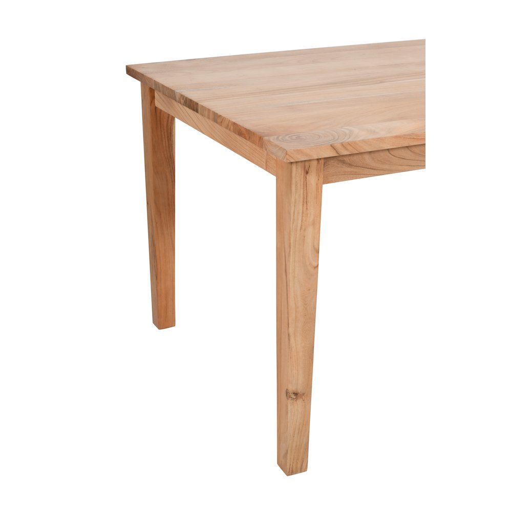 Colby 60" Traditional Classic Solid Hardwood Dining Table