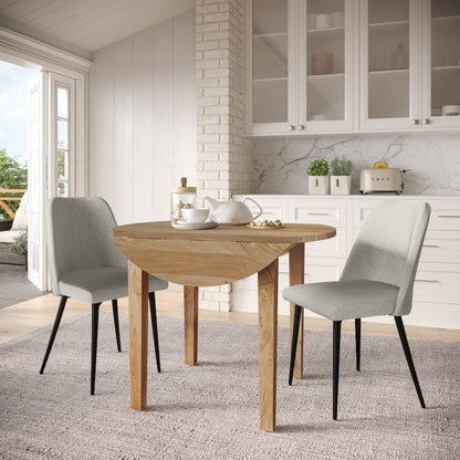 Macey Contemporary Modern Upholstered Dining Chair (Set of 2)