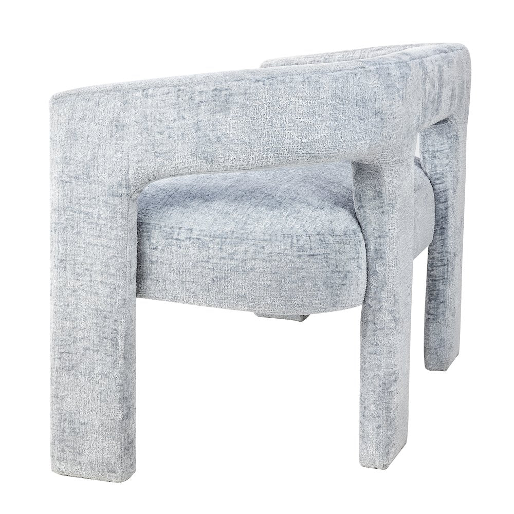 Gwen Modern Luxury Jacquard Fabric Upholstered Sculpture Bench