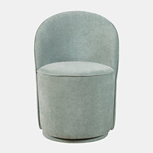 Landon Mid-Century Modern Upholstered Swivel Dining Chair (Set of 2)