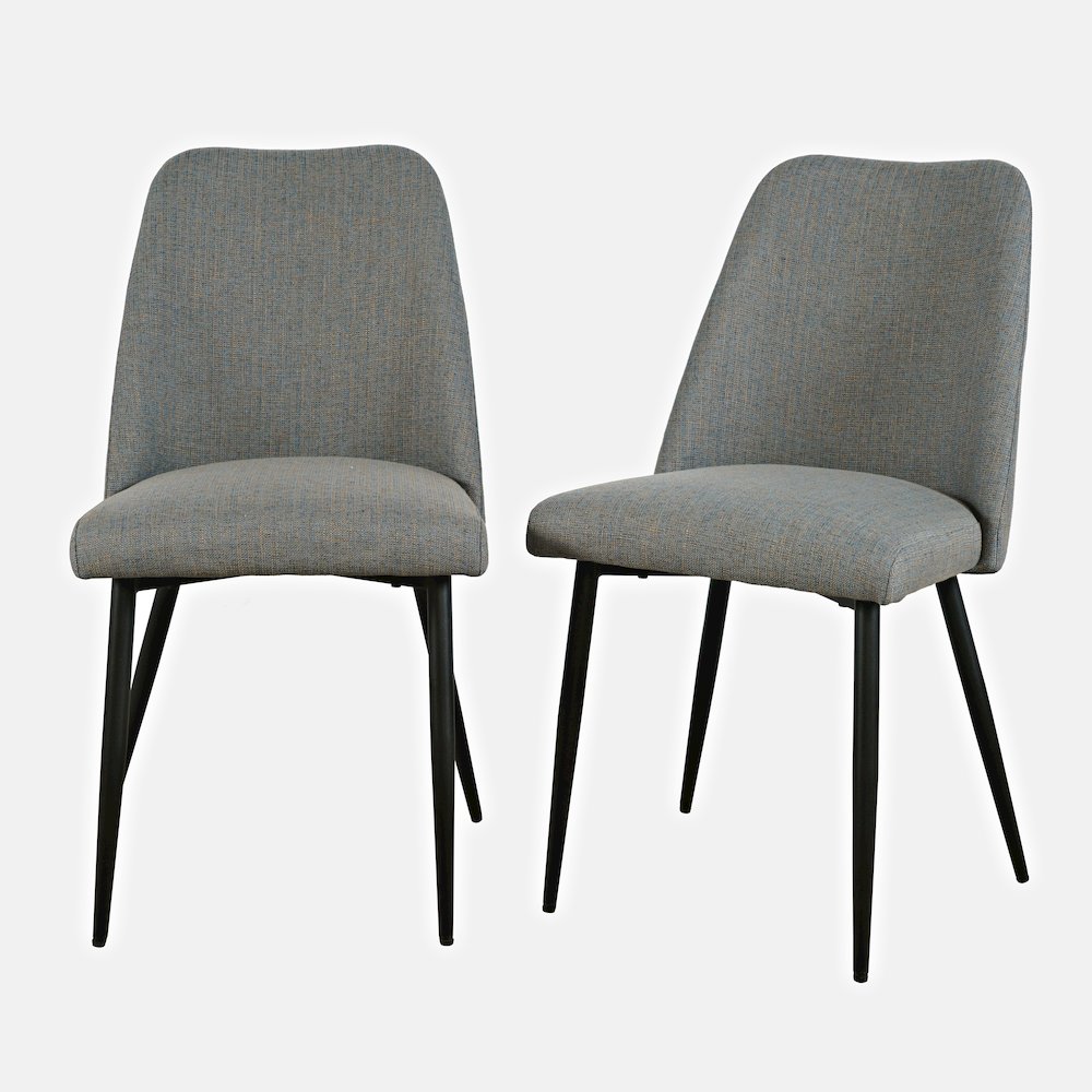 Macey Contemporary Modern Upholstered Dining Chair (Set of 2)