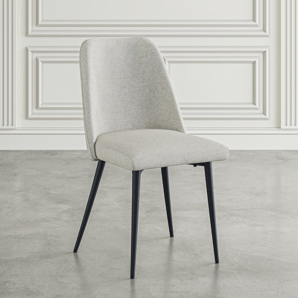 Macey Contemporary Modern Upholstered Dining Chair (Set of 2)