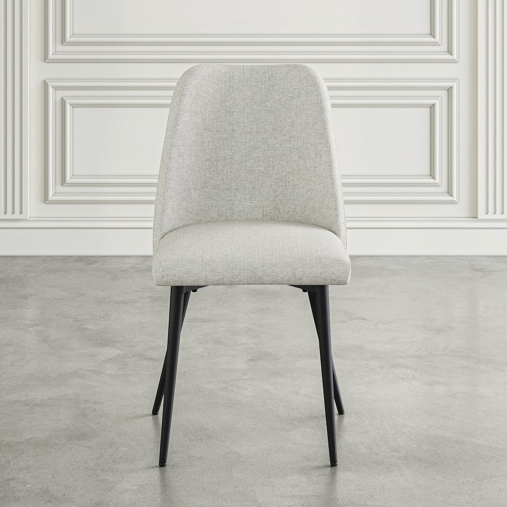 Macey Contemporary Modern Upholstered Dining Chair (Set of 2)