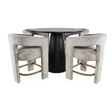 Luxury Mid-Century Modern Five Piece Counter Height Dining Set