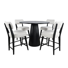 Mid-Century Modern Five Piece Counter Height Dining Set