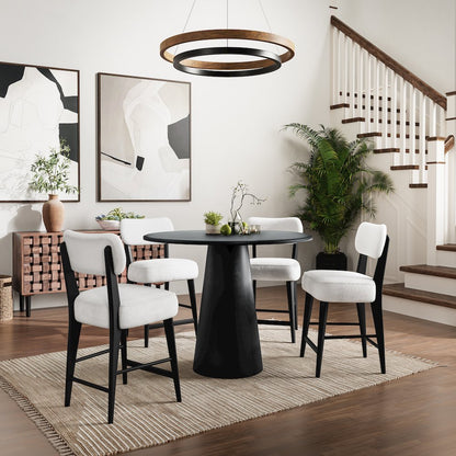 Mid-Century Modern Five Piece Counter Height Dining Set