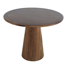 Nash Mid-Century Modern 45" Round Pedestal Counter Height Dining Table