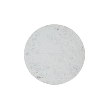 Rowan 42" Modern Luxury Pedestal Round Marble Dining Table