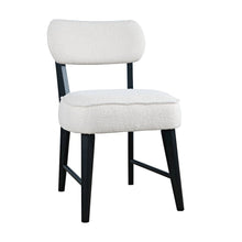 Wes Mid-Century Modern Boucle Upholstery Dining Chair (Set of 2)