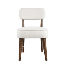 Wes Mid-Century Modern Boucle Upholstery Dining Chair (Set of 2)