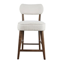 Wes Mid-Century Modern Boucle Upholstery Counter Barstool (Set of 2)