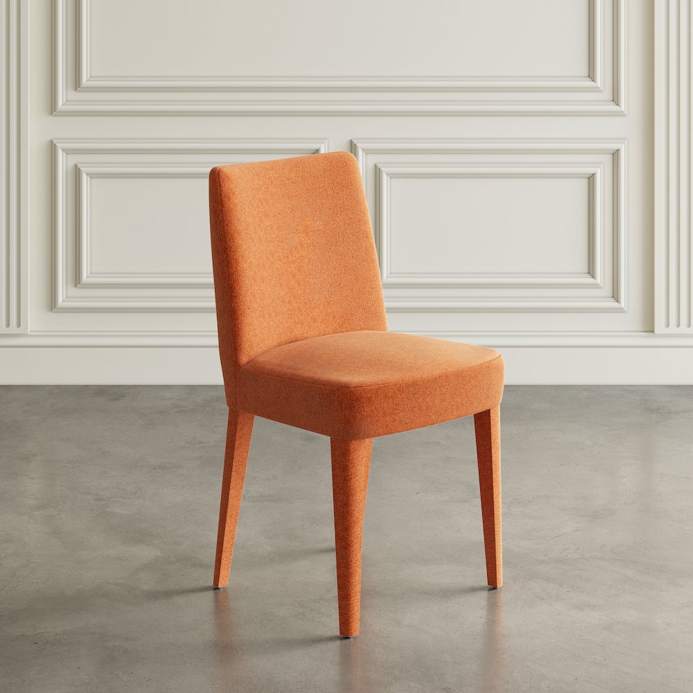Mid-Century Modern Contemporary Upholstered Vintage Dining Chair (Set of 2)