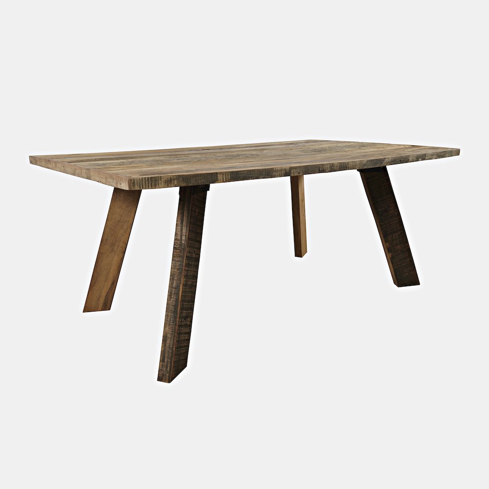 Reclamation 72" Rustic Reclaimed Solid Wood Dining Table