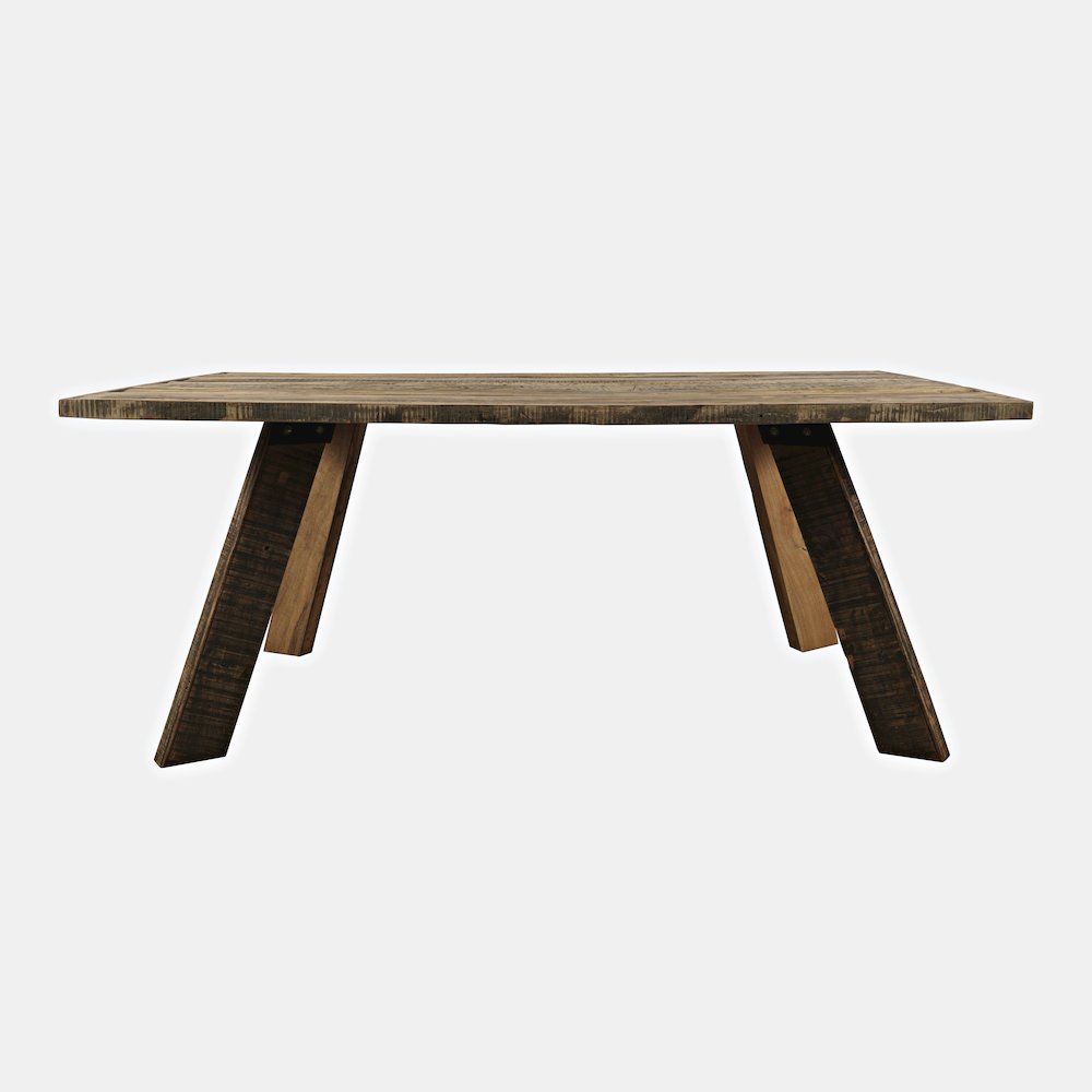 Reclamation 72" Rustic Reclaimed Solid Wood Dining Table